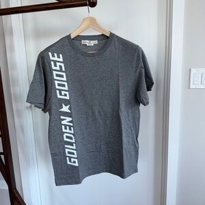 Golden Goose Charcoal Short Sleeve Tee